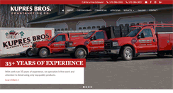 Desktop Screenshot of kupresbros.com